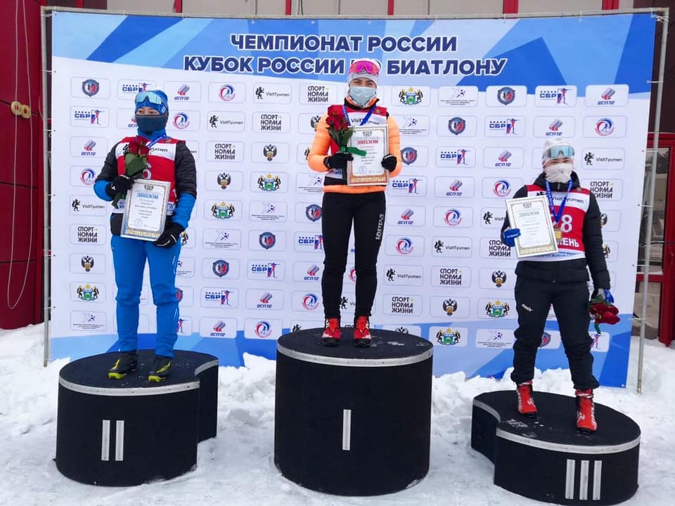 Итоги спринтерской гонки  Чемпионата России по биатлону