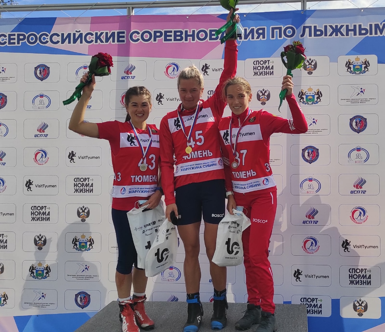 Закончился второй соревновательный день Всероссийских соревнований по лыжным гонкам (лыжероллеры)