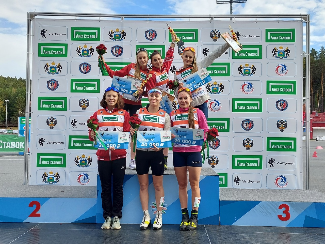 Юлия Ступак и Глеб Ретивых – чемпионы России в спринте!