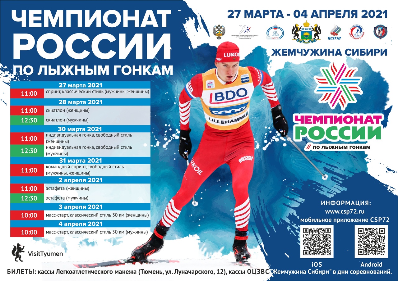 Чемпионат России по лыжным гонкам