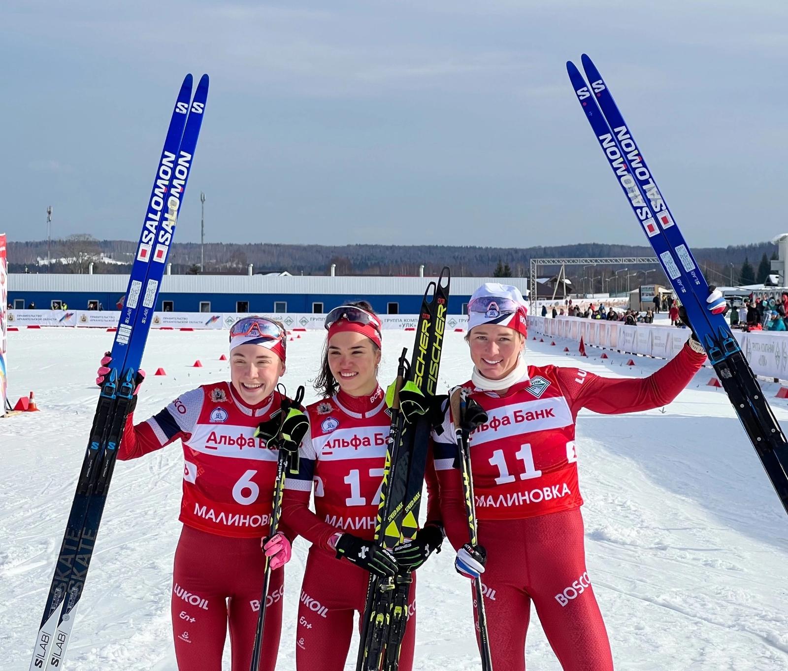 ДВОЙНОЙ УСПЕХ ТЮМЕНСКИХ ЛЫЖНИЦ НА ЧЕМПИОНАТЕ РОССИИ!